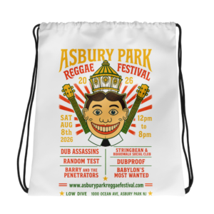 Asbury Park Reggae Festival 2026 Drawstring bag