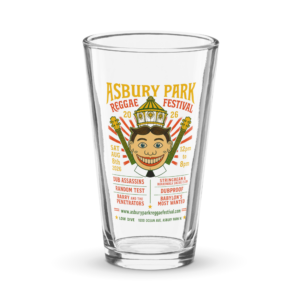 Asbury Park Reggae Festival 2026 pint glass